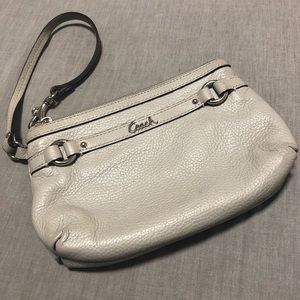Coach wristlet - neutral color
